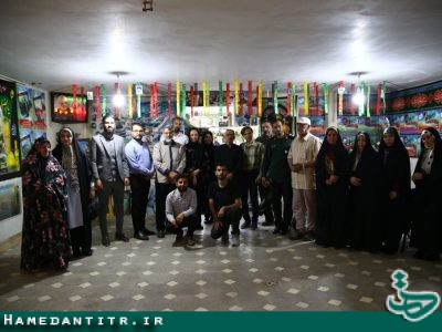 دیدار انجمن‌های دفاع مقدس استان همدان با جانباز شیمیایی «فتح‌الله مداح» + تصاویر