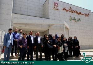 خبرنگاران استان همدان از پروژه‌های عمرانی حوزه علوم پزشکی بازدید کردند