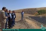 فتتاح دو پروژه بند آبخیزداری در مراتع سنگ سفید شهرستان بهار