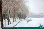 آغاز بارش برف در محورهای استان همدان/آمادگی کامل ۵۶۳ نفر نیروی راهدار